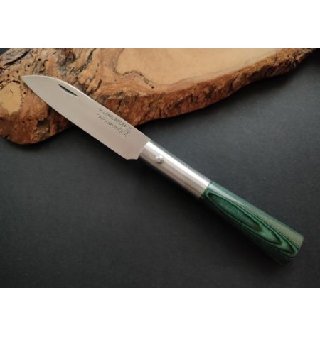 cuchillo navaja verde